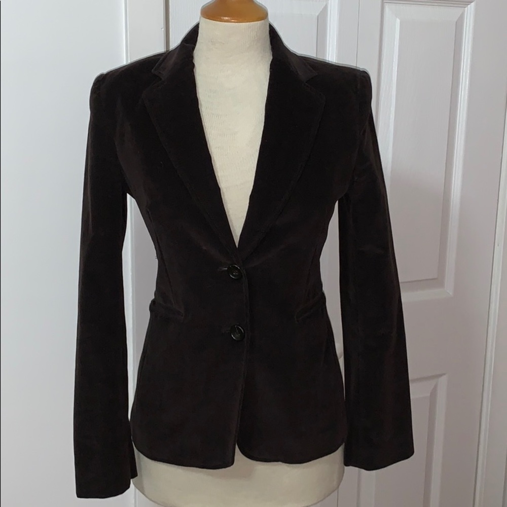 Banana Republic stretch corduroy blazer. Size 0